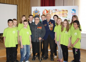 Встреча детей-инвалидов с ветераном  Великой Отечественной войны