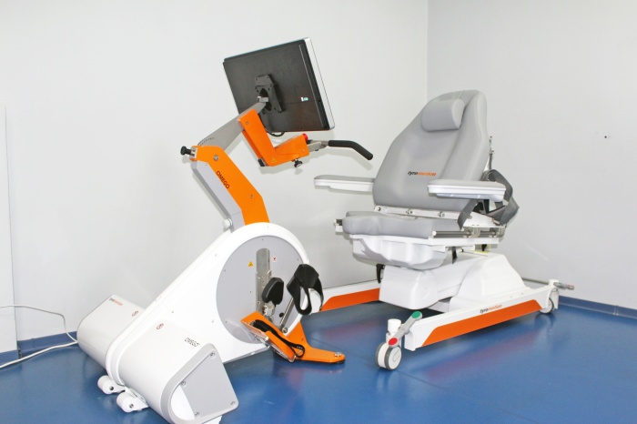 В реабилитационном центре «Родник» появилась роботизированная система пре-гейт терапии для тренировки нижних конечностей OMEGO