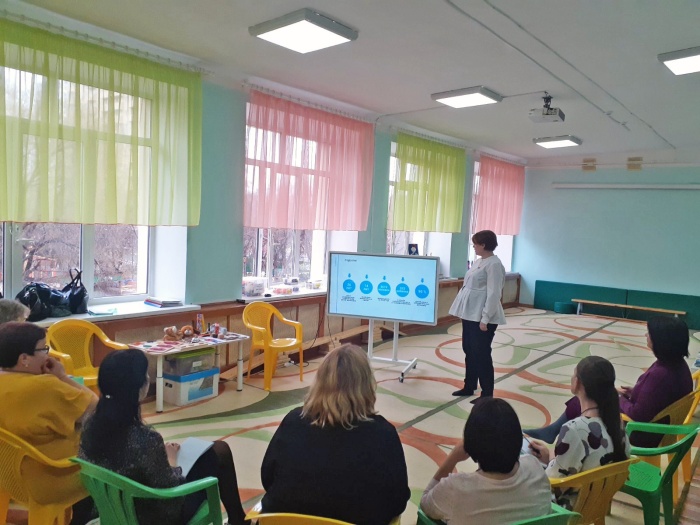 Варяева Мария выступила экспертом на стажировочной площадке детского сада № 133 города Тюмени